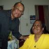 Bad Hugh and his Lovely wife Rosemary at DJ Greg Studios - Hugh's Debut on RWMN 01-16-2010, Ocala Florida