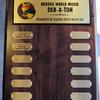 REGGAE WORLD MUSIC - Ska-a-ton Plaque ~` 2010 Winners - House of Reggae & collector's KornerI ~Annual Meet & Greet ~~ October 8th - 10th, 2010, Ft. Lauderdale, FL 