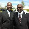 Bonner and Friend - - Victor "Churchill"  Lodge Home Going - May 5, 2012, Toronto, Canada 
